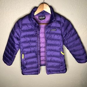 Kids Patagonia Puffer Coat Size small 7-8